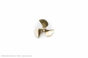 Aero Naut Schiffsschraube Messing 3-Blatt, Form C 25/M2,...