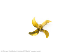 Aero Naut Schiffsschraube Messing 4-Blatt, Form B 70/M4,...