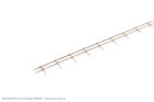 Aero Naut Relingstreifen 2 Durchzüge 5mm / 560205