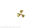 Aero Naut Schiffsschraube Messing  3-Blatt, Form A   80/M5, links  / 715019