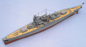 Aero Naut Graf Spee Panzerschiff RC Modell Bausatz / 360000