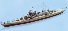 Aero Naut Prinz Eugen Schwerer Kreuzer RC Modell Bausatz...