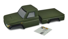 AMEWI Karosserie RCX8 lackiert olive grün /...