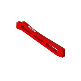 ARRMA Chassisstrebe vorne mitte Aluminium 98mm rot: EXB /...