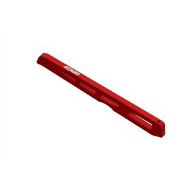 ARRMA Chassisstrebe hinten mitte Aluminium 140mm rot: EXB...