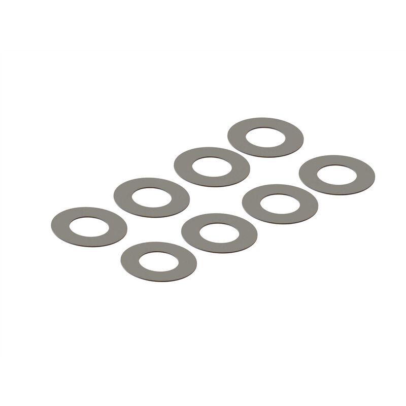 ARRMA Passscheibe 6.2x11.9x0.2mm (8 Stück) / ARA709060