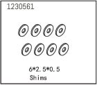 ABSIMA Shimscheiben 6*2.5*0.5 / 1230561