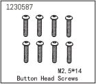 ABSIMA Kopfschraube M2.5*14 (8 St.) / 1230587