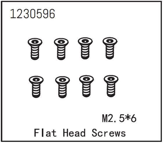 ABSIMA Senkkopfschraube M2.5*6 (8 St.) / 1230596