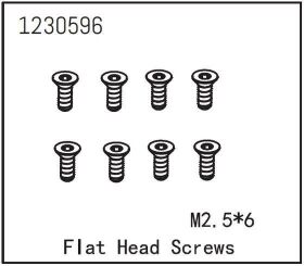 ABSIMA Senkkopfschraube M2.5*6 (8 St.) / 1230596