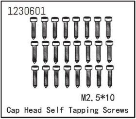 ABSIMA Zylinderschraube selbstschneidend  M2..5*12 (24...