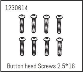 ABSIMA Kopfschraube M2.5*14 (8 St.) / 1230614