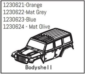 ABSIMA Karosserie matt-olive / 1230624