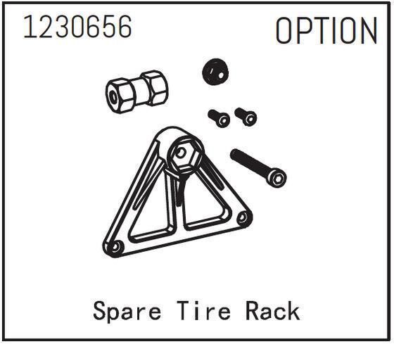 ABSIMA Halterung für Ersatzrad / 1230656