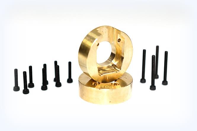 ABSIMA Portal Achsengewichte 1:10 Crawler Sherpa & Khamba CR3.4 / 1:8 Yucatan CR1.8 Metall-Klemmgewichte 110g (2 St.) / 1230658