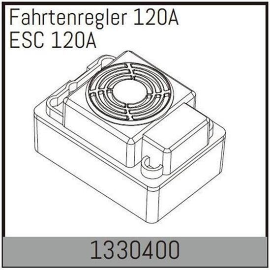 ABSIMA Fahrtenregler 120A 4S / 1330400