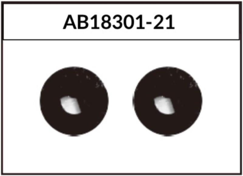 ABSIMA Front/Rear Pinion (2PCS) / AB18301-21