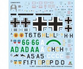 ITALERI 1:48 Junkers JU-87B Stuka Bat.o.Brit. / 510002807