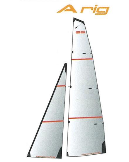 Joysway Ersatzteil DF65 Segelsatz Typ A  50 µm bedruckt / jw881509