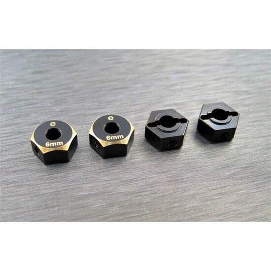 SAMIX Enduro brass hex adaptar (6mm) / SAMend-4063-6