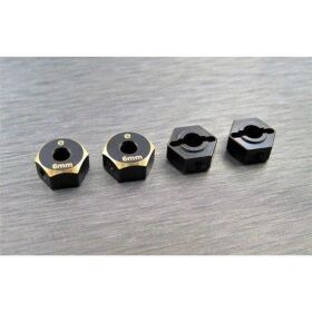 SAMIX Enduro brass hex adaptar (6mm) / SAMend-4063-6