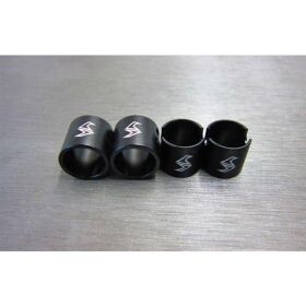SAMIX Enduro alum. drivershaft cups 4pcs / SAMend-6043