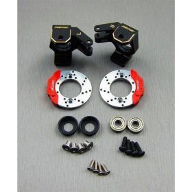 SAMIX SCX10-2 brass heavy steering knuckle /...