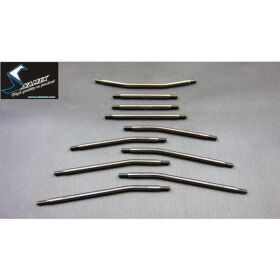 SAMIX SCX10-2 313mm high clearance titianium link kit...