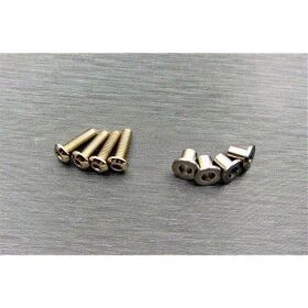 SAMIX SCX10-2 stainless steel knuckle busings set /...