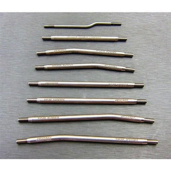 SAMIX SCX10-3 313mm high clearance titianium link kit 8pcs / SAMscx3-5025hls