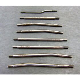 SAMIX SCX10-3 313mm high clearance titianium link kit...