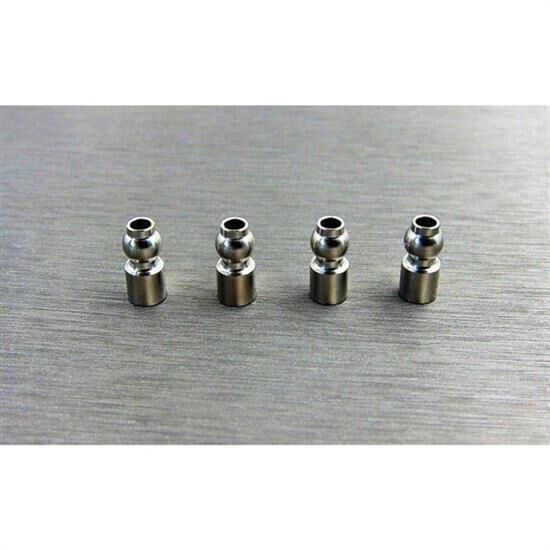 SAMIX SCX10-3 stainless steel 5.8mm upper suspension ball / SAMscx3-58us