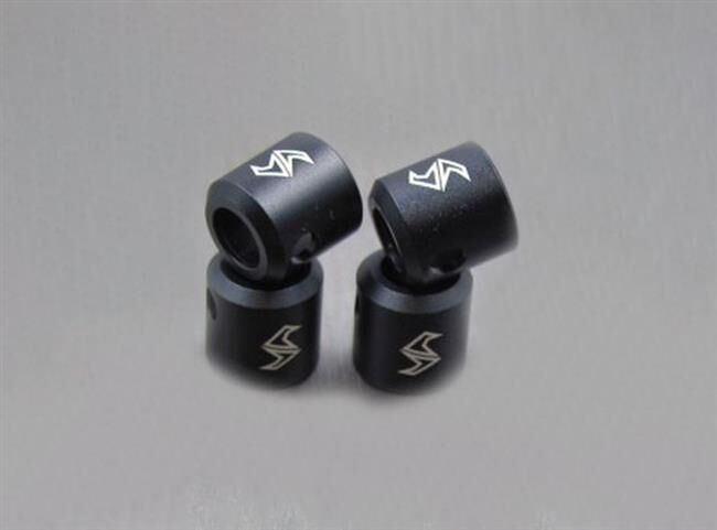 SAMIX SCX10-3 alum drivershaft cups 4pcs / SAMscx3-6043L