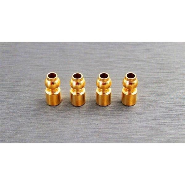 SAMIX SCX10-3 brass 5.8mm upper suspension ball / SAMscx3-b58us