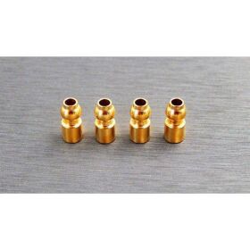 SAMIX SCX10-3 brass 5.8mm upper suspension ball /...