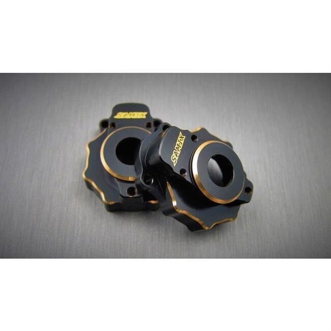 SAMIX TRX-4 brass portal knuckle cover / SAMtrx4-4013