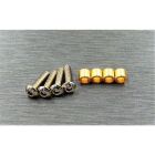 SAMIX TRX-4 brass knuckle busings set (include 4 screw) / SAMtrx4-4067