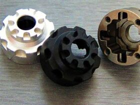 SAMIX TRX-4 alum. diff. case / SAMtrx4-6066