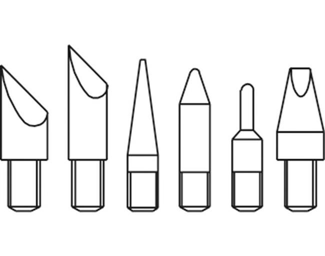 Donau Elektronik Brenn und Modellierspitzen Set 6-tlg. / 0269-40