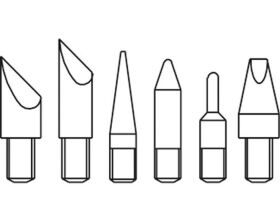 Donau Elektronik Brenn und Modellierspitzen Set 6-tlg. /...