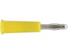 Donau Elektronik Bananenstecker 4mm gelb / 1013
