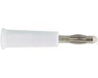 Donau Elektronik Bananenstecker 4mm weiss / 1015