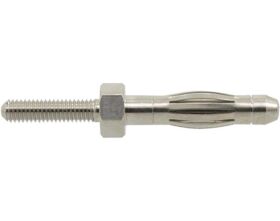 Donau Elektronik Einbaustift 4mm blank / 1020