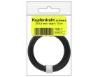 Donau Elektronik Kupferschalt Draht 0,5 mm / 10 m schwarz - in SB Beutel / 105-1SB