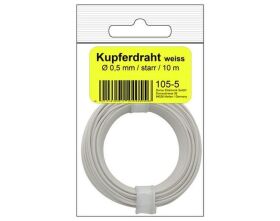 Donau Elektronik Kupferschalt Draht 0,5 mm / 10 m...
