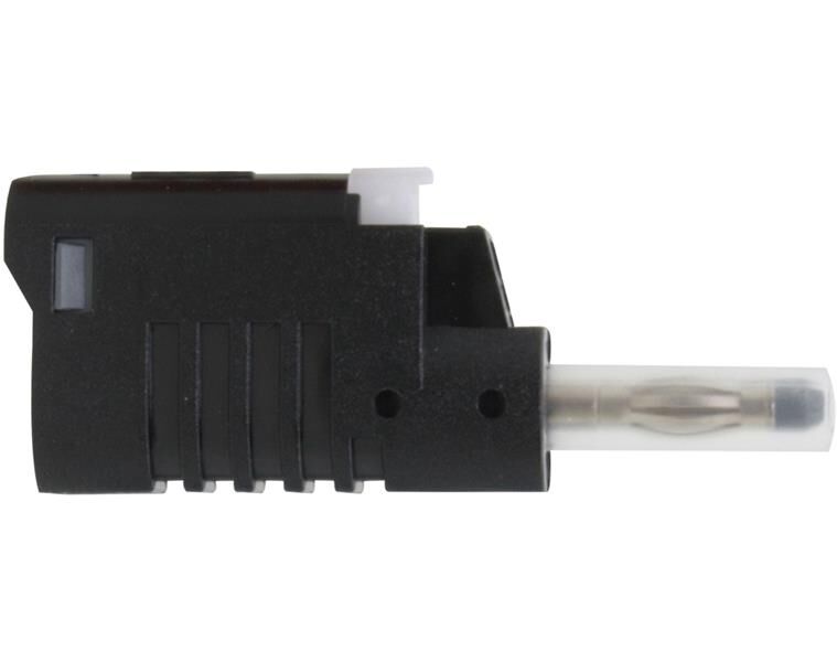 Donau Elektronik 1081 - Sicherheits Laborstecker 4mm schwarz