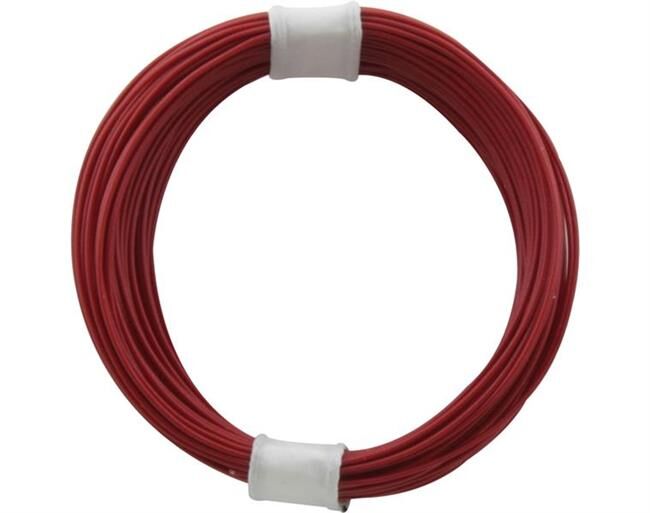 Donau Elektronik Kupferschalt Litze 0,04 mm² / 10 m rot / 110-0
