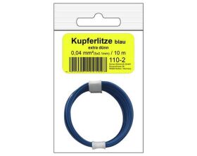 Donau Elektronik Kupferschalt Litze 0,04 mm² / 10 m...