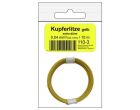 Donau Elektronik Kupferschalt Litze 0,04 mm² / 10 m gelb - in SB Beutel / 110-3SB