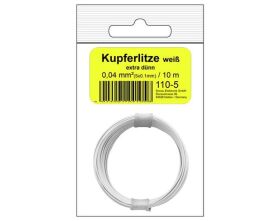 Donau Elektronik Kupferschalt Litze 0,04 mm² / 10 m...